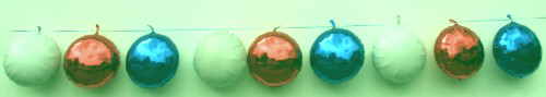 Folienballondeko einzelne Folienballons in Dekoration