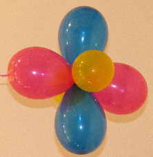 Luftballons Blumen Partydeko Luftballons Blumen Partydeko