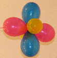 Luftballons Blumen Party Luftballons Blumen Party