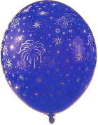 Latexballons Feuerwerk
