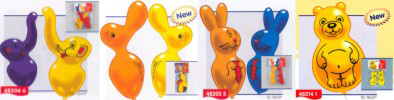 Figurenballons Luftballons Figuren Figurenluftballons aufblasen