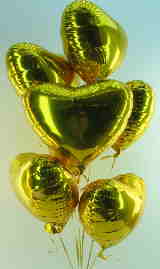Hochzeitsherzen Folienballons