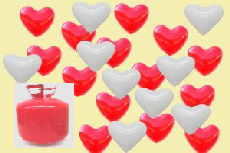 Luftballons Helium Sets