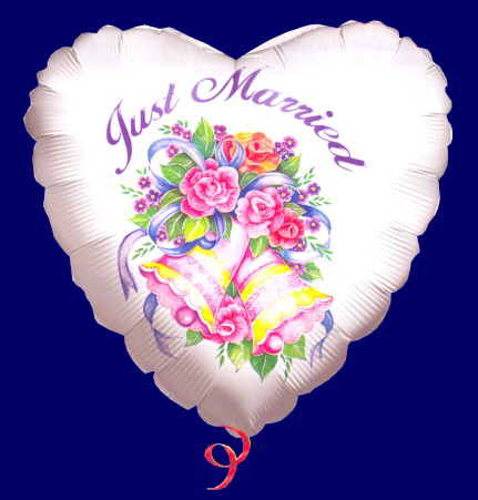 Hochzeit Dekoration Just Married 