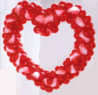 Love Heart Ballondeko
