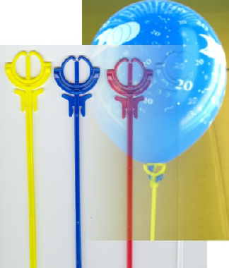 Patentballonstab f�r Luftballons