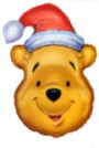 Weihnachten Pooh der Bär, Weihnachtsluftballon, Weihnachtsgeschenk und Weihnachtsdekoration