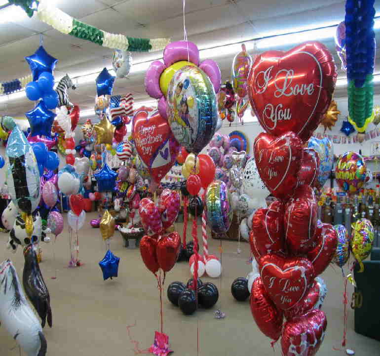 Ballonsupermarkt, der Ballonshop auf 1000 Quadratmetern