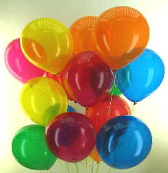 Latexballontraube Kristall 2