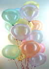 Ballondeko Ballontraube Perlmutt 2 