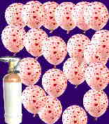 Valentins Latexballons