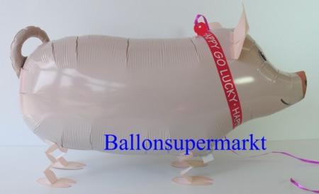 Schweinchen-Airwalker-Ballon Schweinchen-Airwalker-Ballon
