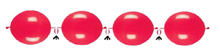 Ballons-zum-Verbinden-Verbindungsballons