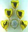 Dekoration-mit-Ballons-zur-Goldenen-Hochzeit