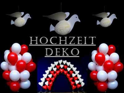Schöne-Hochzeitsideen-mit-Herzluftballons-Luftballons-Hochzeitsdekoration