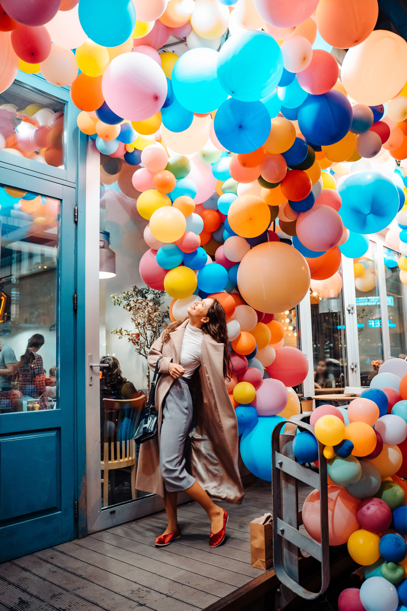 Machen Sie ihre graue Umwelt doch bunter mit Luftballons