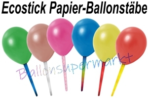 Papier-Ballonstaebe