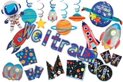 Weltraum-Party-Kindergeburtstag-Deko