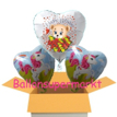 Ballons aus Folie, Bärchen und Einhorn