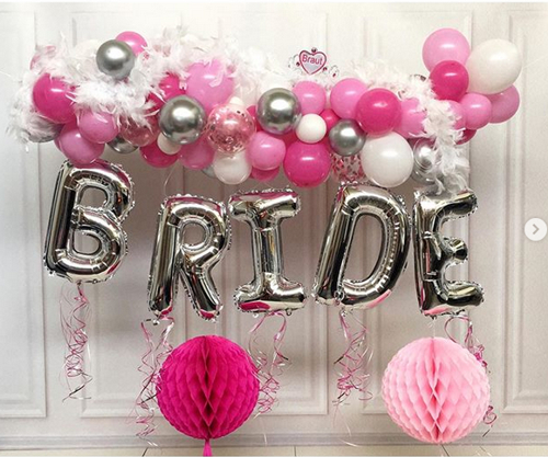 Bride to be Ballondekoration