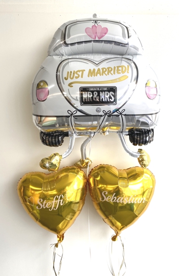Folienballons zur Hochzeit