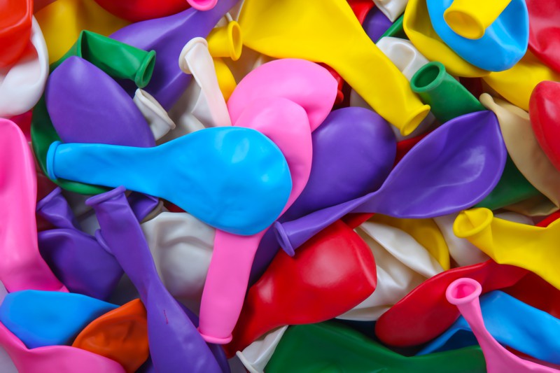 hergestellte Luftballons